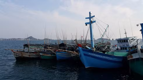 泰国扣留越南渔船和渔民 ảnh 1