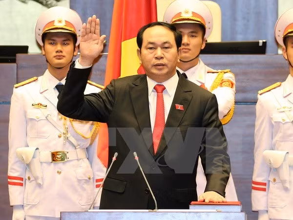 陈大光当选越南国家主席 ảnh 1