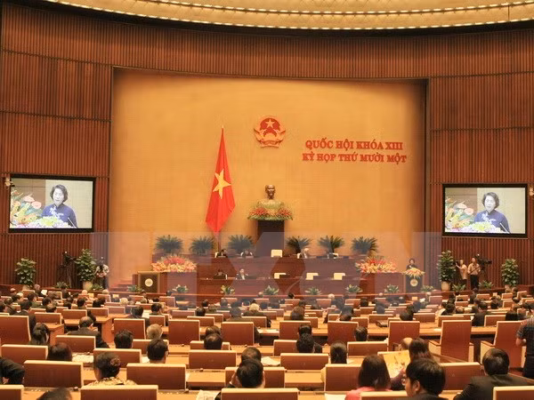 十三届国会十一次会议已圆满完成各项议程 ảnh 1