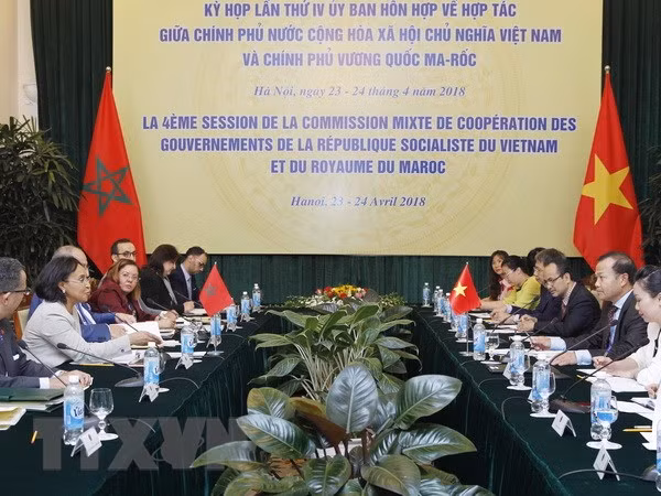 越摩举行第四次混合委员会会议暨两国外交部第五次政治磋商 ảnh 1 越摩举行第四次混合委员会会议暨两国外交部第五次政治磋商 ảnh 1