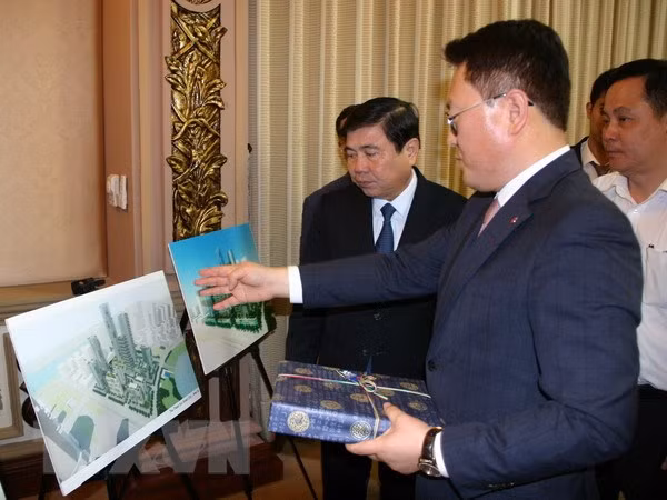 首添新都市区智慧城市综合体项目将于9月2日动工兴建 ảnh 1