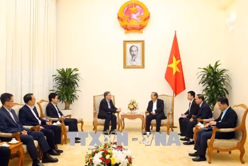 越南政府常务副总理张和平会见新加坡内政部常务副部长 ảnh 2 越南政府常务副总理张和平会见新加坡内政部常务副部长 ảnh 2