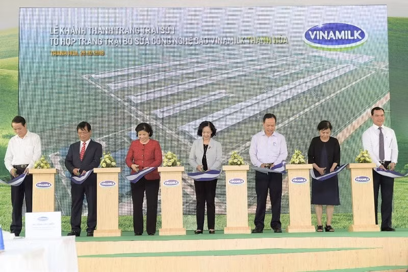 越南乳业股份公司将在清化省新建四个高科技奶牛农场 ảnh 1 越南乳业股份公司将在清化省新建四个高科技奶牛农场 ảnh 1