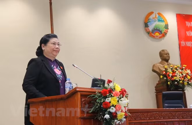 越南与老挝分享关于信任投票工作的经验 ảnh 1 越南与老挝分享关于信任投票工作的经验 ảnh 1