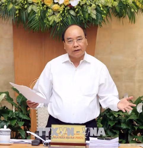 政府总理阮春福：力争实现2018年经济增长达6.7% ảnh 2