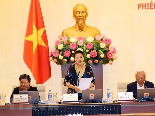 越南国会常务委员会第23次会议落下帷幕 ảnh 1 越南国会常务委员会第23次会议落下帷幕 ảnh 1
