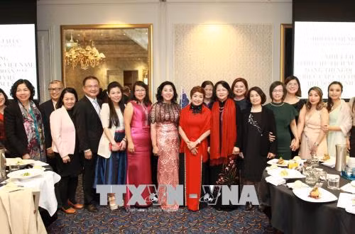 越南国家副主席邓氏玉盛出席第28届全球妇女峰会期间进行若干活动 ảnh 1