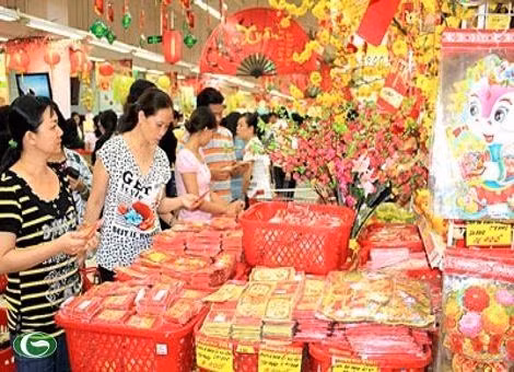 越南各家超市推出春节优惠活动 ảnh 1