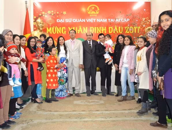 旅居捷克和埃及越侨举行喜迎2017丁酉春节活动 ảnh 2 旅居捷克和埃及越侨举行喜迎2017丁酉春节活动 ảnh 2