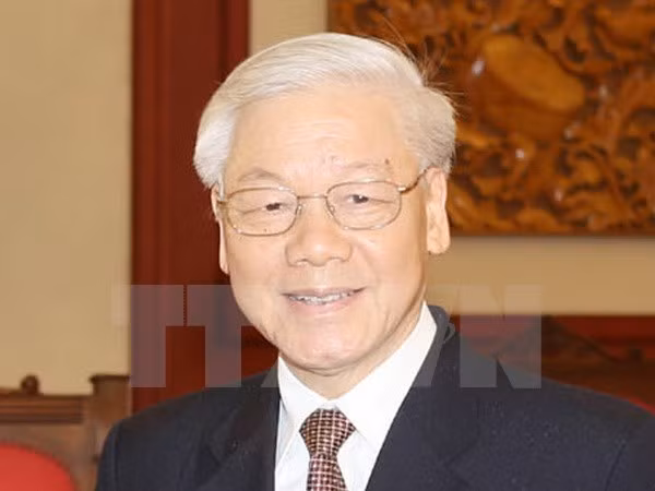 越共中央总书记阮富仲今日启程开始对中国进行正式访问 ảnh 1