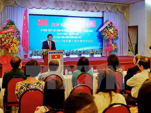 越中建交67周年庆典在胡志明市举行 ảnh 1
