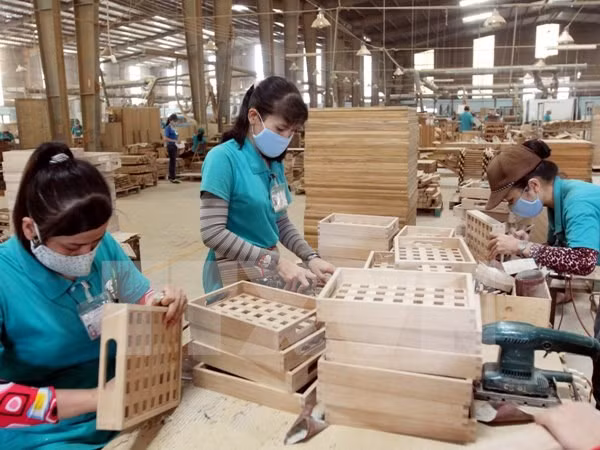  河内市提出2017年出口金额增长4%到5%的目标 ảnh 1