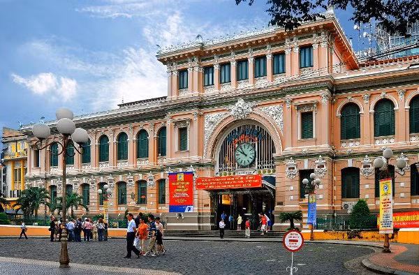 胡志明市古建筑之一——西贡邮局 ảnh 1