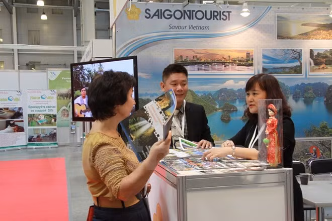 越南参加第21届莫斯科国际旅游观光展览会 ảnh 1 越南参加第21届莫斯科国际旅游观光展览会 ảnh 1