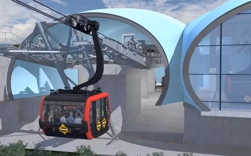 菠萝岛-富国缆车和海洋游乐园建设项目正式动工 ảnh 1