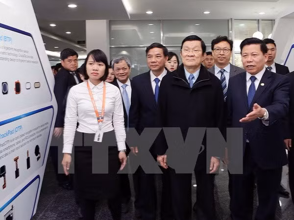 张晋创主席莅临北宁省调研 ảnh 1