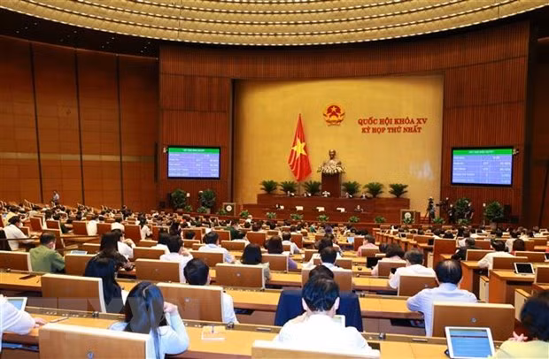 第十五届国会第一次会议:通过2021-2025五年经济社会发展计划的决议 ảnh 1 第十五届国会第一次会议:通过2021-2025五年经济社会发展计划的决议 ảnh 1