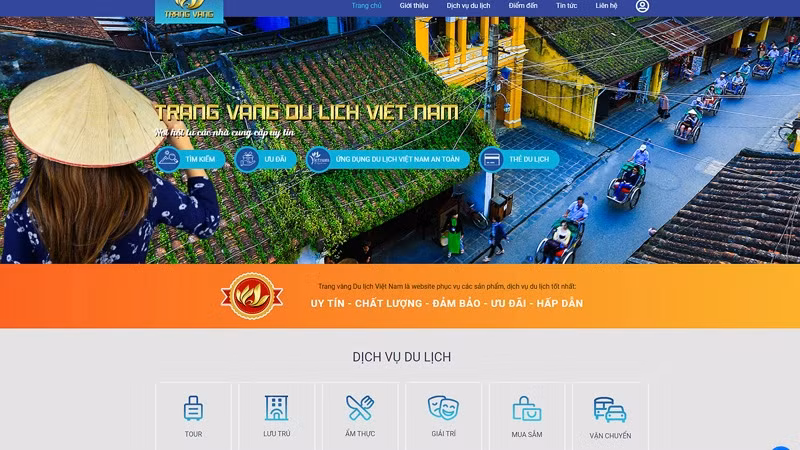 越南旅游金页：链接企业和游客的平台 ảnh 1