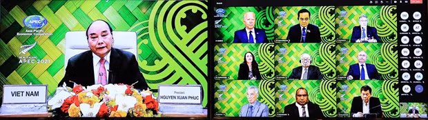 越南国家主席阮春福在亚太经合组织领导人非正式会议上的讲话（全文） ảnh 2