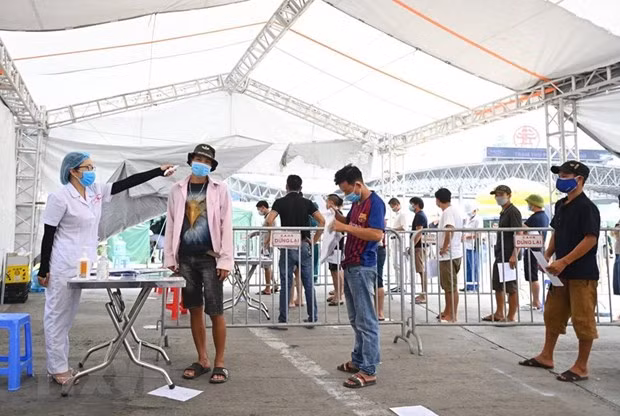 新冠肺炎疫情：河内市提升防疫级别 ảnh 1