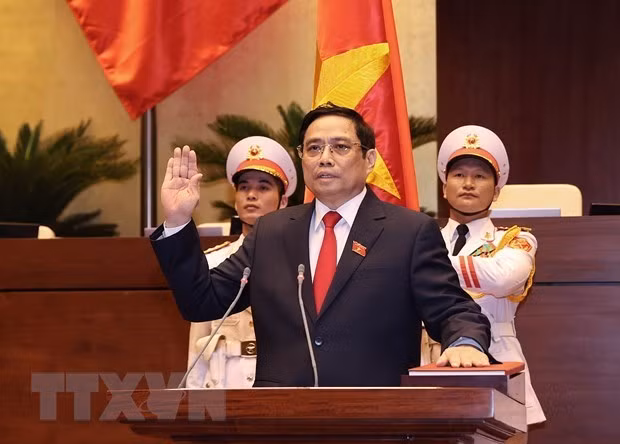 柬埔寨首相洪森致信祝贺范明政被选为越南政府总理 ảnh 1 柬埔寨首相洪森致信祝贺范明政被选为越南政府总理 ảnh 1