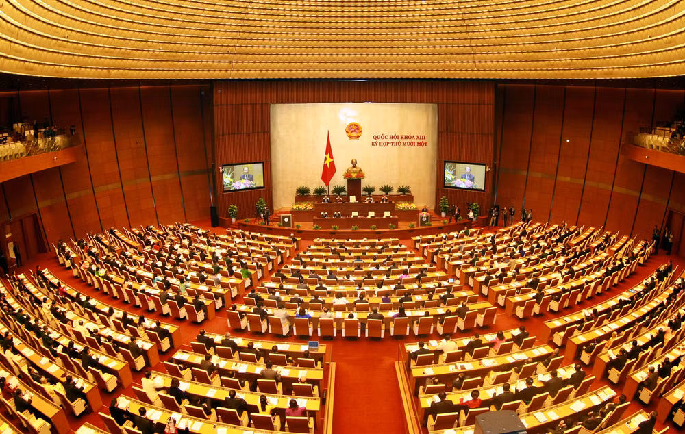 越南第十三届国会第十一次会议在河内隆重开幕 ảnh 1 越南第十三届国会第十一次会议在河内隆重开幕 ảnh 1