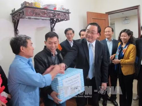 河内市委书记黄忠海来到升龙工业区调研 ảnh 3
