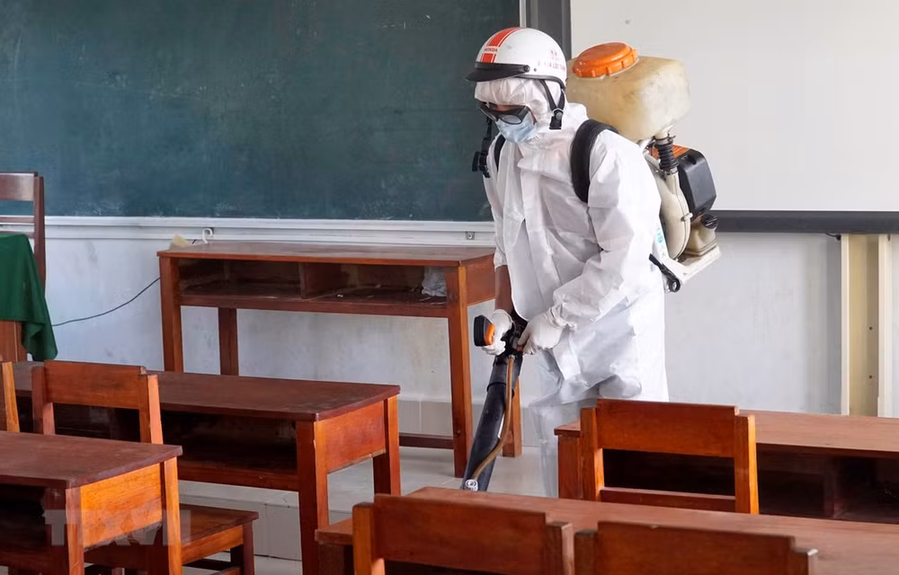 新冠肺炎疫情:截止2月3日下午越南全国共有43个省市的学校停课 ảnh 1 新冠肺炎疫情:截止2月3日下午越南全国共有43个省市的学校停课 ảnh 1
