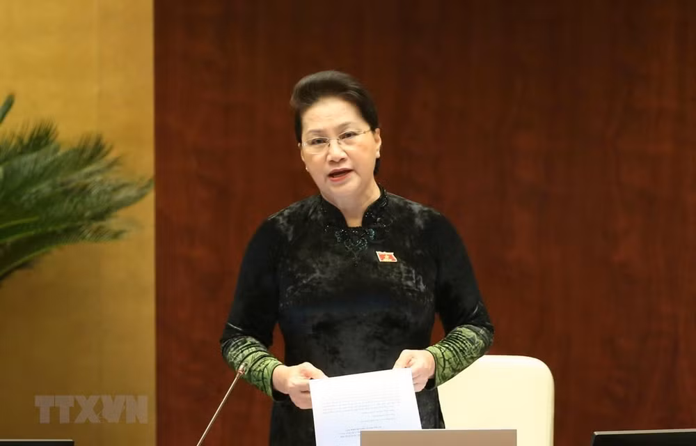 越南第十四届国会第十次会议新闻公报(第十一号) ảnh 1 越南第十四届国会第十次会议新闻公报(第十一号) ảnh 1