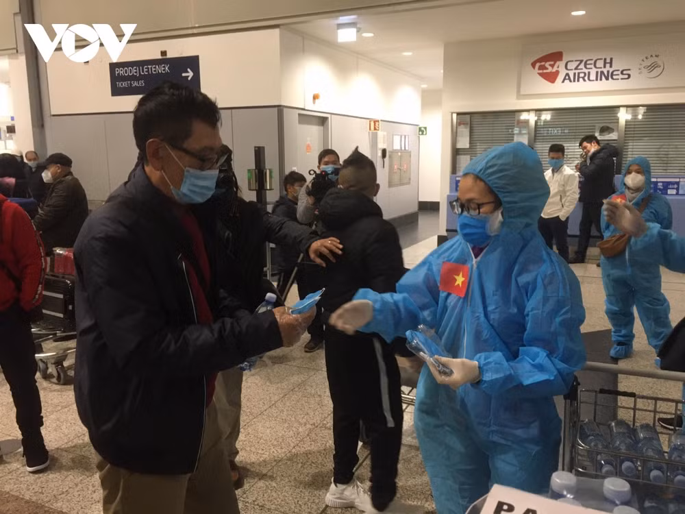 将在捷克的290名越南公民接回国 ảnh 1 将在捷克的290名越南公民接回国 ảnh 1