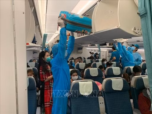 越南将滞留在马来西亚的近290名公民接回国 ảnh 1