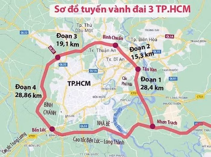 越南国会通过超161万亿越盾的两个环城线路项目 ảnh 2