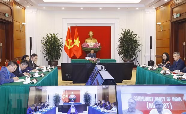 越南共产党高度重视与印度共产党（马克思主义）的传统友好关系 ảnh 1