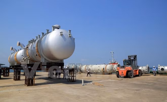 Doosan Vina向永新4号热电厂交付第12批高技术含量锅炉设备 ảnh 1