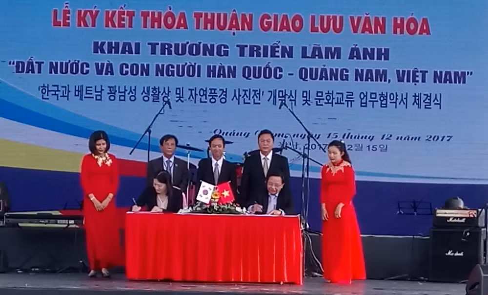 越南广南省与韩国加大文化交流与合作力度 ảnh 1