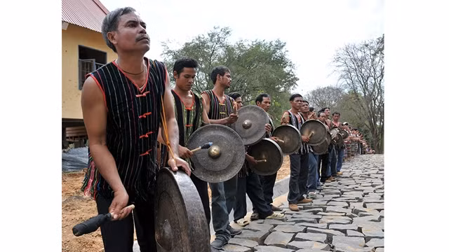让西原锣鼓声永远吟唱 ảnh 1