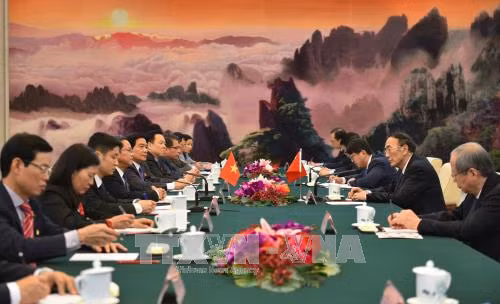 越南国会高级代表团对中国进行正式访问 ảnh 2 越南国会高级代表团对中国进行正式访问 ảnh 2