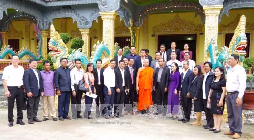 柬埔寨文化与宗教部走访越南朔庄省 ảnh 1 柬埔寨文化与宗教部走访越南朔庄省 ảnh 1