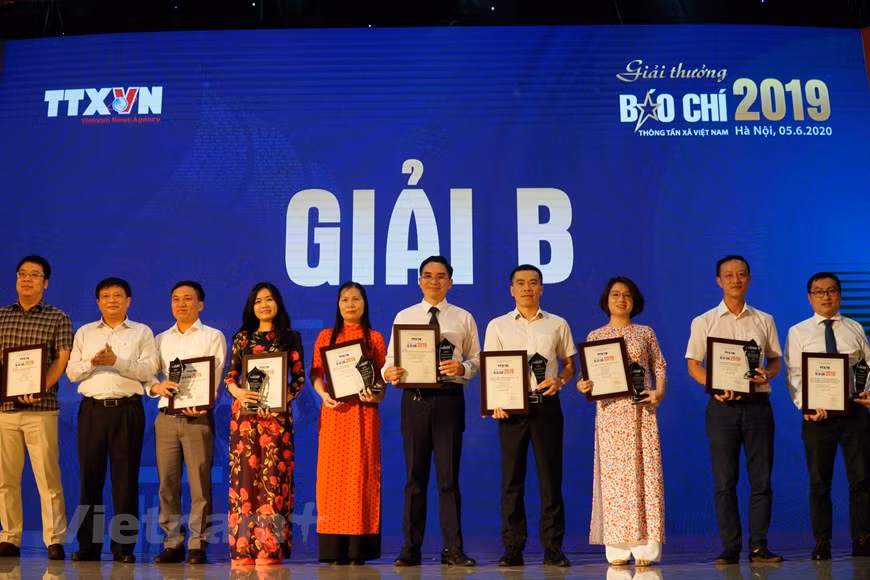 组图：2019年越南通讯社新闻奖结果出炉 ảnh 6