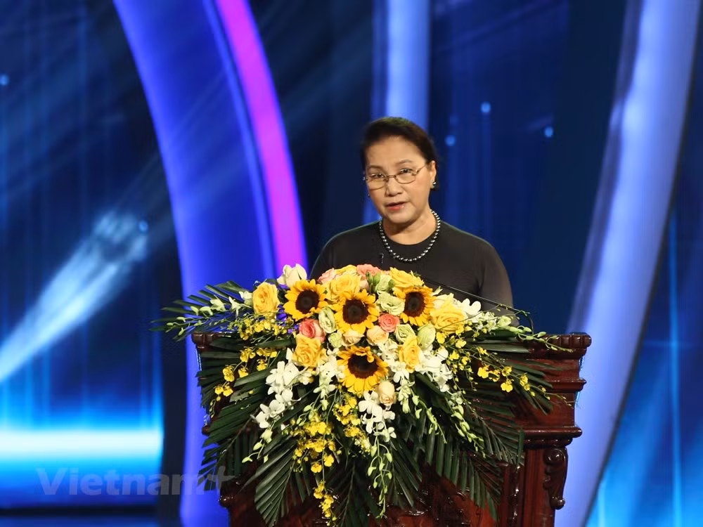 组图：2019年越南对外新闻奖颁奖典礼在河内举行 ảnh 4