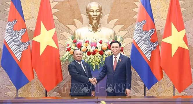 为越柬关系注入新动力 ảnh 1 为越柬关系注入新动力 ảnh 1