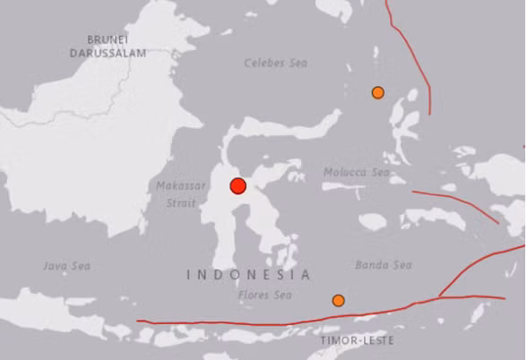 印尼连续发生两次5级以上地震 泰国南部6府发出海啸预警 ảnh 1