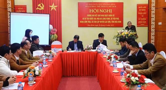 和平省对外公布“芒巫”文化遗产档案和两座国家级遗址考古发掘结果 ảnh 1