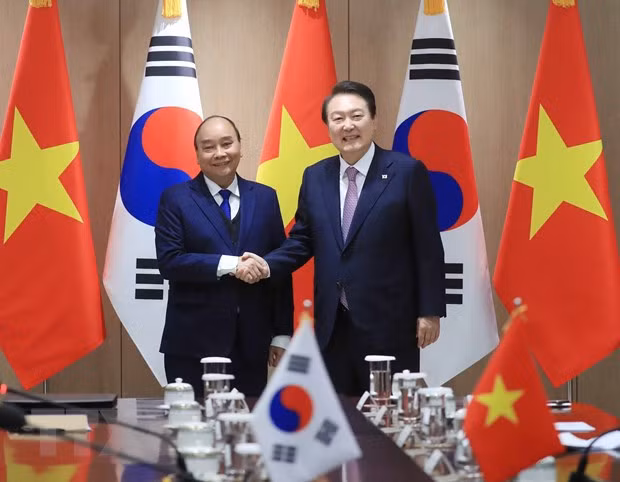 越南与韩国关系提升为全面战略伙伴关系 ảnh 2