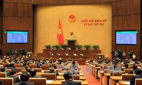 越南第十四届国会第二次会议发表第二十五号公报 ảnh 1