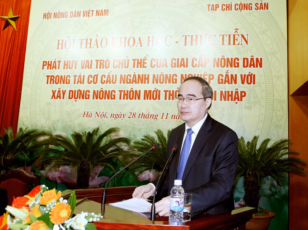 阮善仁主席：发展合作社模式是保障农民主体作用的基础 ảnh 1