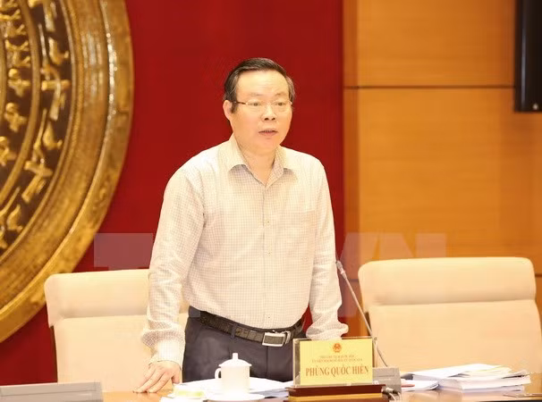 国会副主席冯国显会见美国-东盟商务理事会代表团 ảnh 1