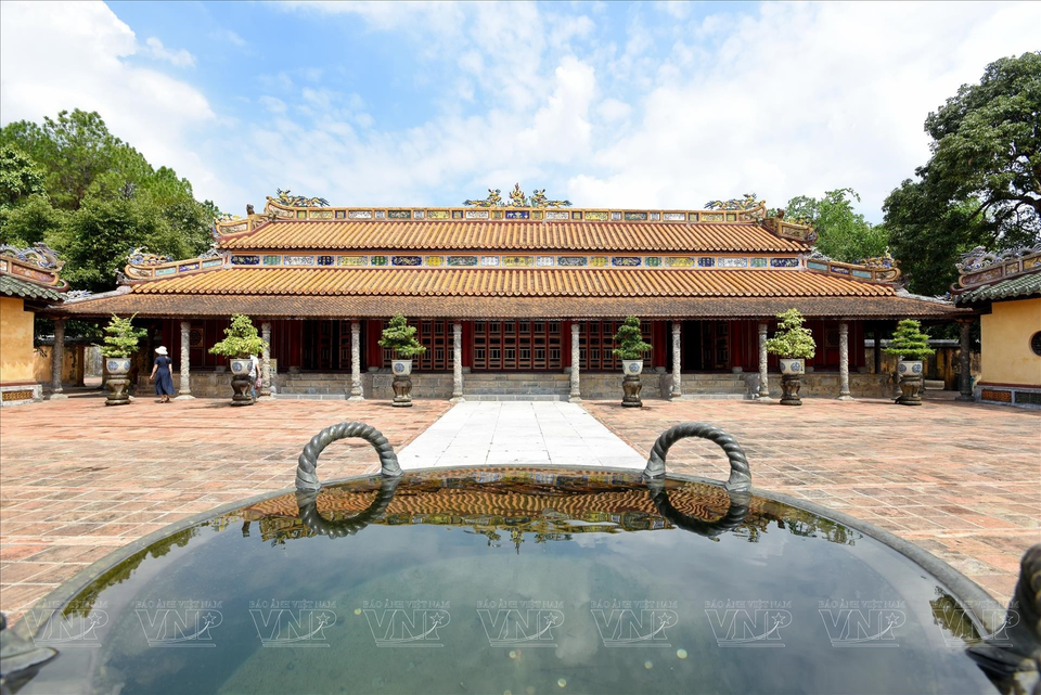 凝希殿，原名为追思殿，是思陵最独特的建筑工程。图自越通社/越南画报