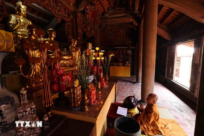 来到卧云遗迹区就是回到了一个保存着历代历史、文化和文明价值的文化区。图自越通社