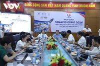 新闻发布会现场。图自VOV